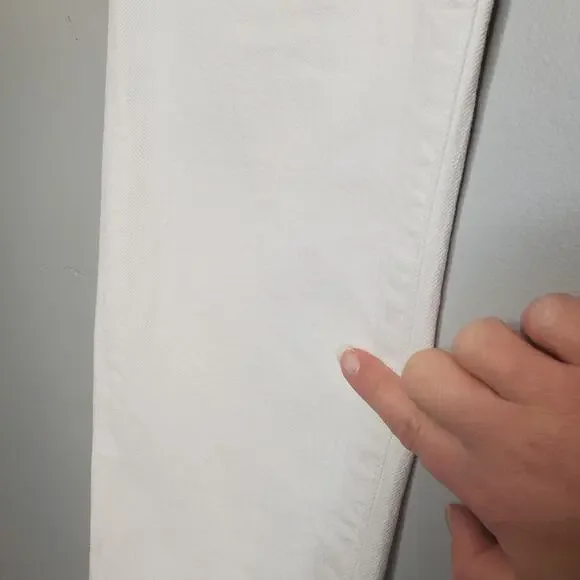 🔥 Kate Spade Play Hooky Broome Street White Skinny Jeans Women's 28 Mid Rise - Picture 13 of 16